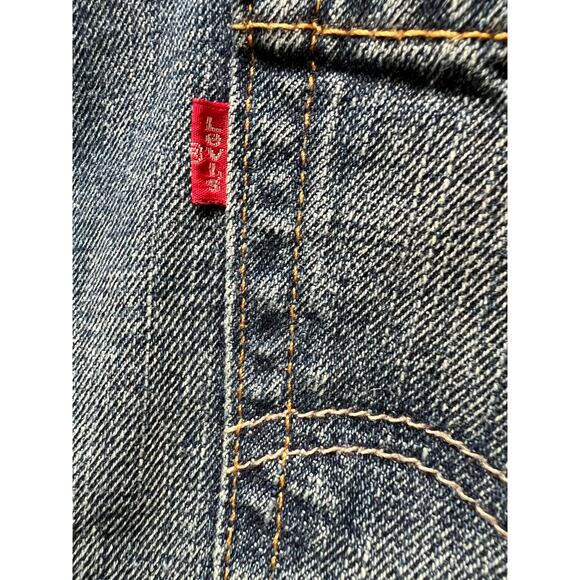Vintage Levi’s 559 Made in Mexico Relaxed Straight Jeans Dark Blue Size 36X30 JJ - Picture 3 of 11